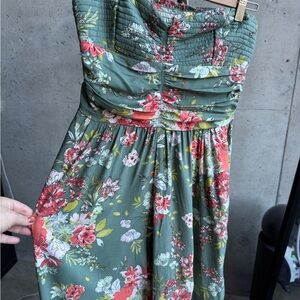 GG Collection Floral Green jumpsuit